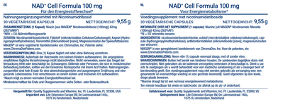 Life Extension NAD+ Cell Formula 100 mg