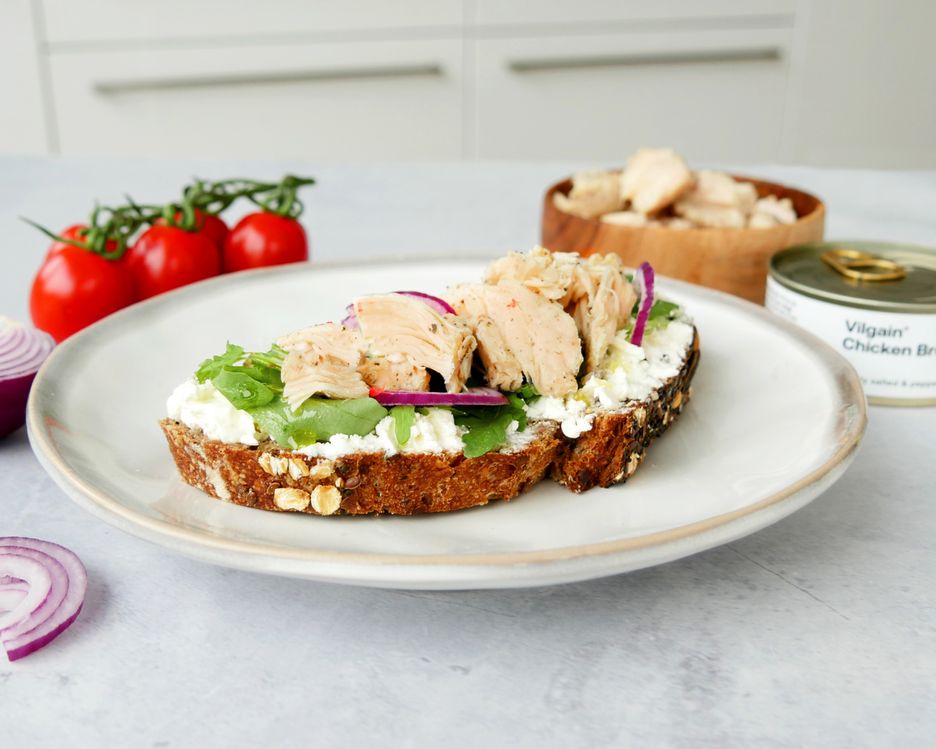 Vilgain Kippenborsten 6x 100g